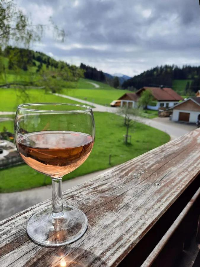 Ferienwohnungen Roessle Stiefenhofen Buitenkant foto