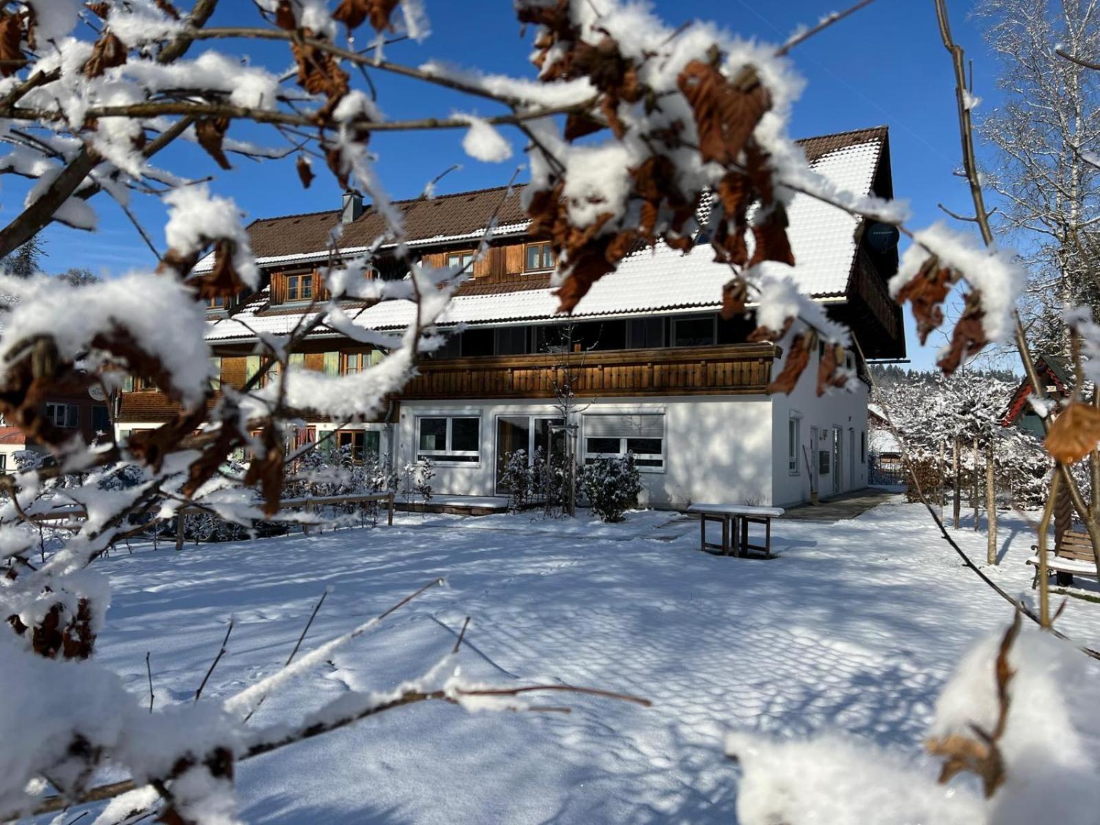 Ferienwohnungen Roessle Stiefenhofen Buitenkant foto